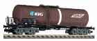 5472 Fleischmann Tank car 'KVG' model of a 77 cbm liquid transport car